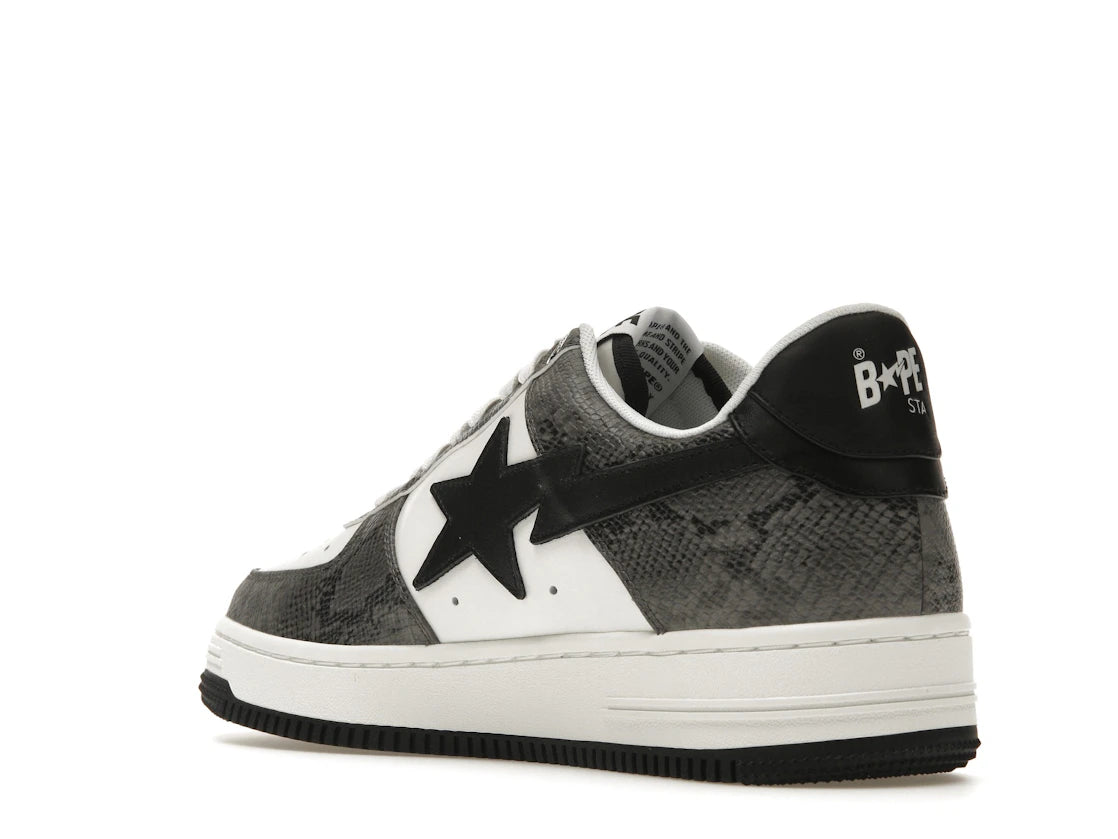 A Bathing Ape Bape Sta Snake Skin Black - vue secondaire B