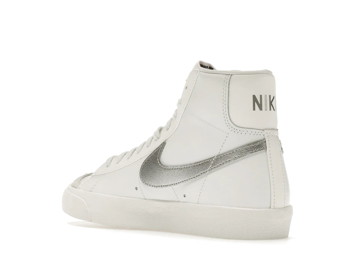 Nike Blazer Mid '77 Summit White Silver (Women's) - vue secondaire B