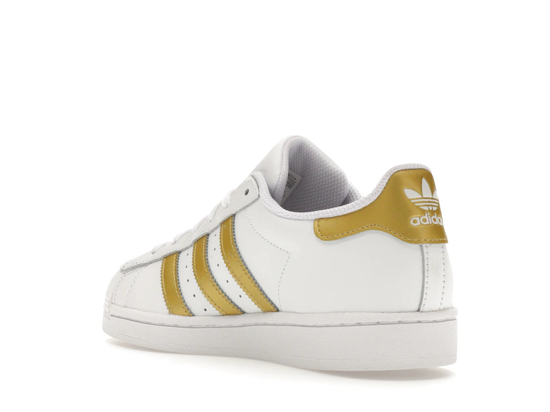 adidas Superstar White Gold Metallic (Women's) - vue secondaire B