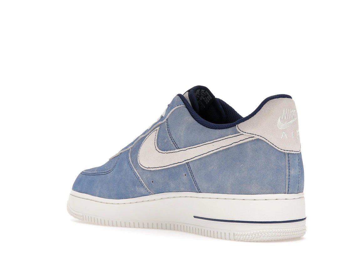 Nike Air Force 1 Low Dusty Blue Suede - vue secondaire B