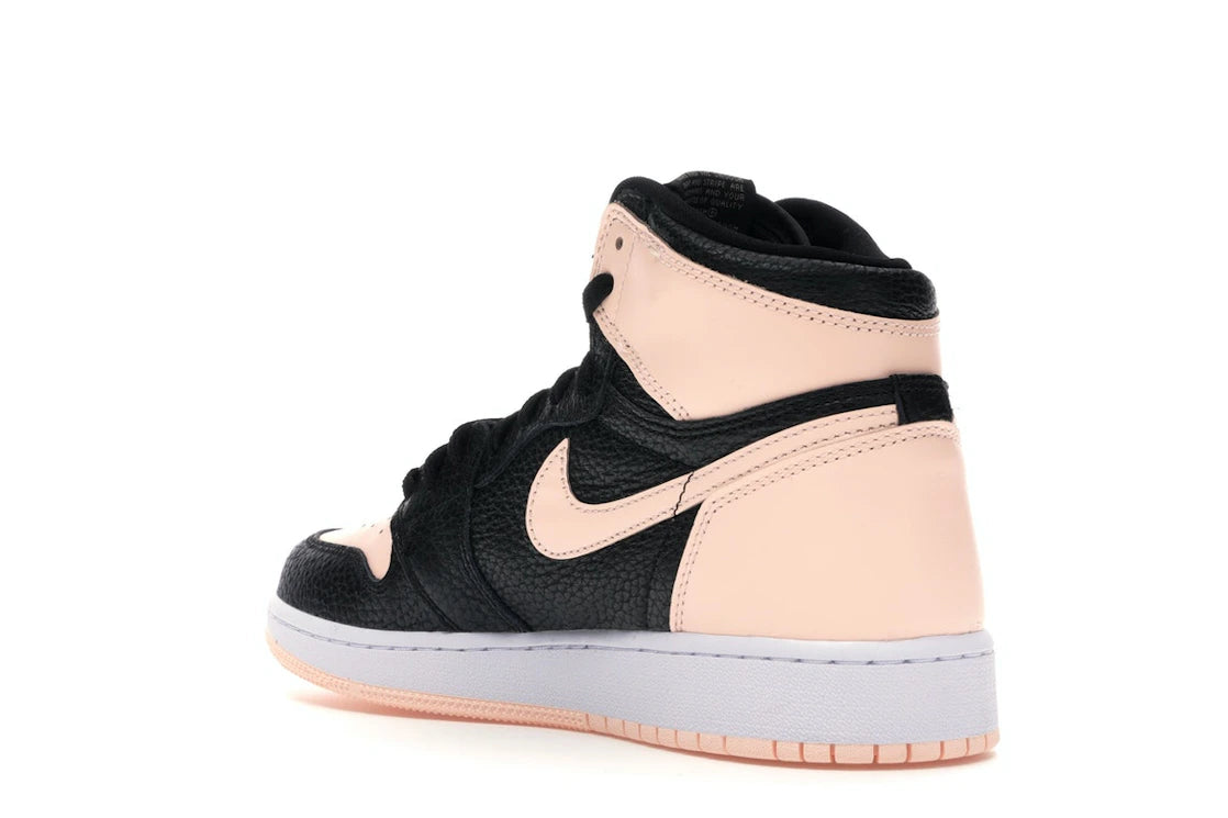 Jordan 1 Retro High Black Crimson Tint (GS) - vue secondaire B