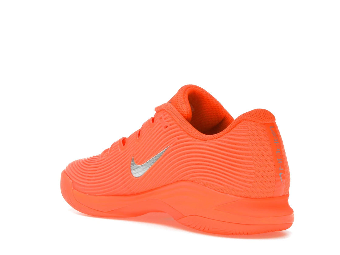 Nike Court Air Zoom Vapor 12 Premium HC Hyper Crimson Metallic Silver - vue secondaire B
