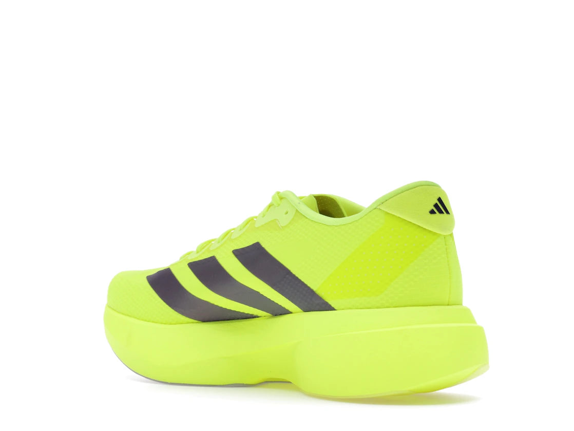 adidas Adizero Evo SL Solar Yellow Plum - vue secondaire B