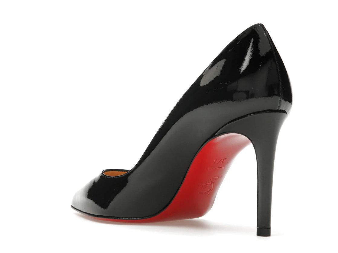 Christian Louboutin Pigalle 85mm Pump Black Patent Leather - vue secondaire B
