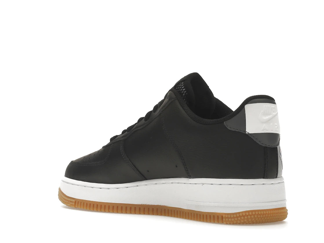 Nike Air Force 1 Low '07 NBA Black Silver - vue secondaire B