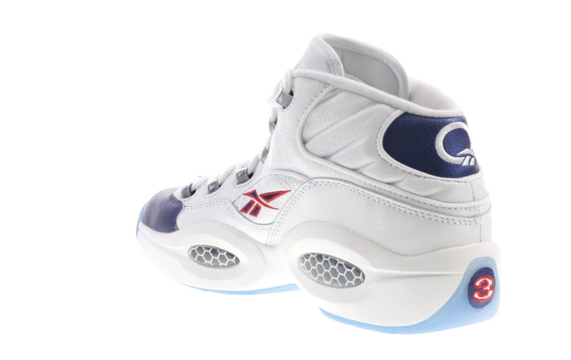 Reebok Question Mid Blue Toe (2016) - vue secondaire B