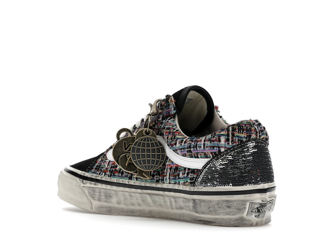 Vans Premium Old Skool Charms Black Grey - vue secondaire B