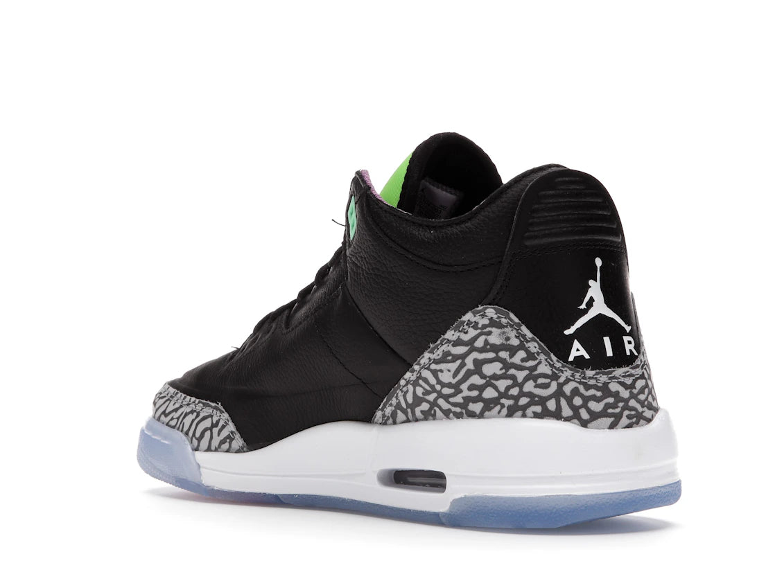 Jordan 3 Retro Electric Green (GS) - vue secondaire B