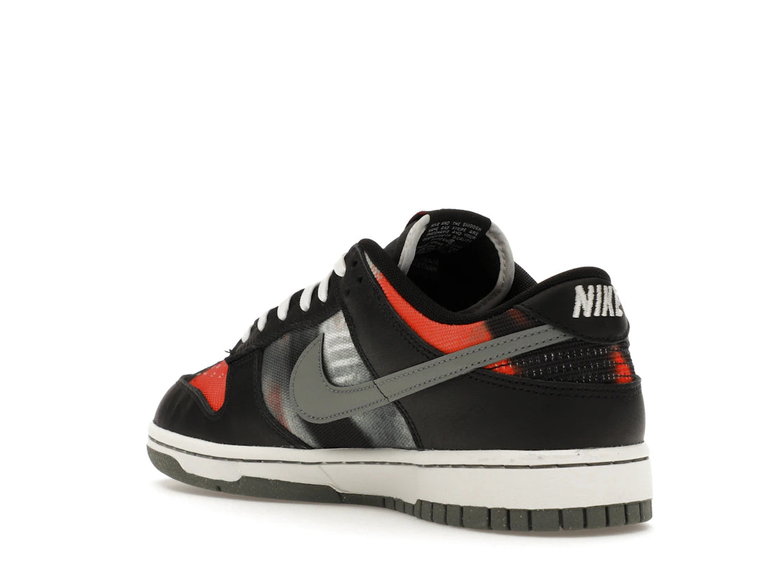 Nike Dunk Low Graffiti Black Red - vue secondaire B