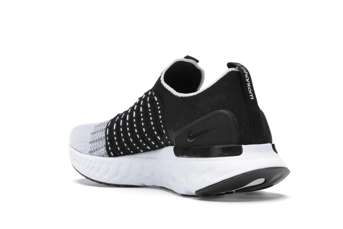 Nike React Phantom Run Flyknit 2 Black - vue secondaire B