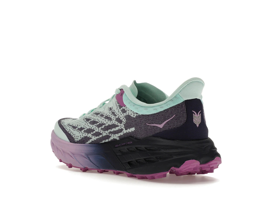 Hoka One One Speedgoat 5 Sunlit Ocean Night (Women's) - vue secondaire B