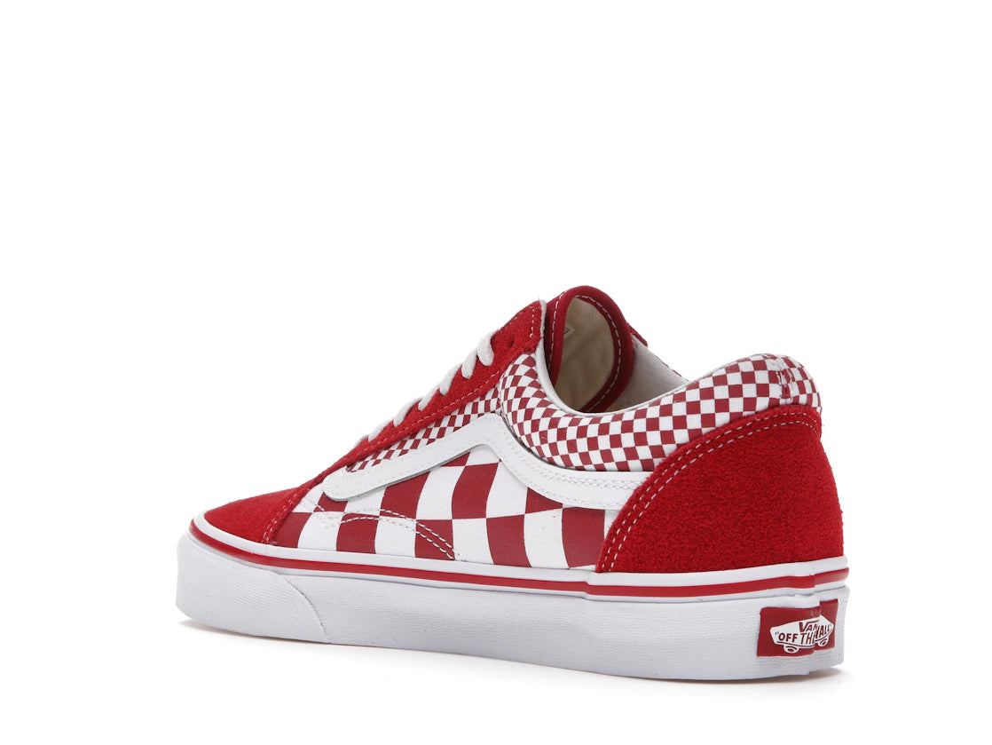 Vans Old Skool Mix Checker Chili Pepper - vue secondaire B