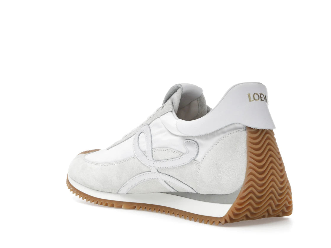 Loewe Flow Runner Low White Light Grey Gum - vue secondaire B