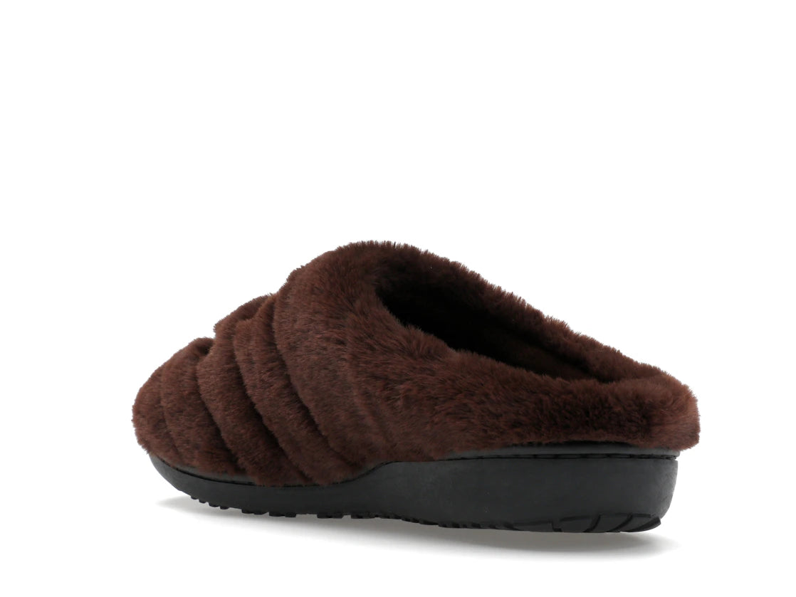 A Bathing Ape Ape Head Puffer Sandals Subu Brown - vue secondaire B