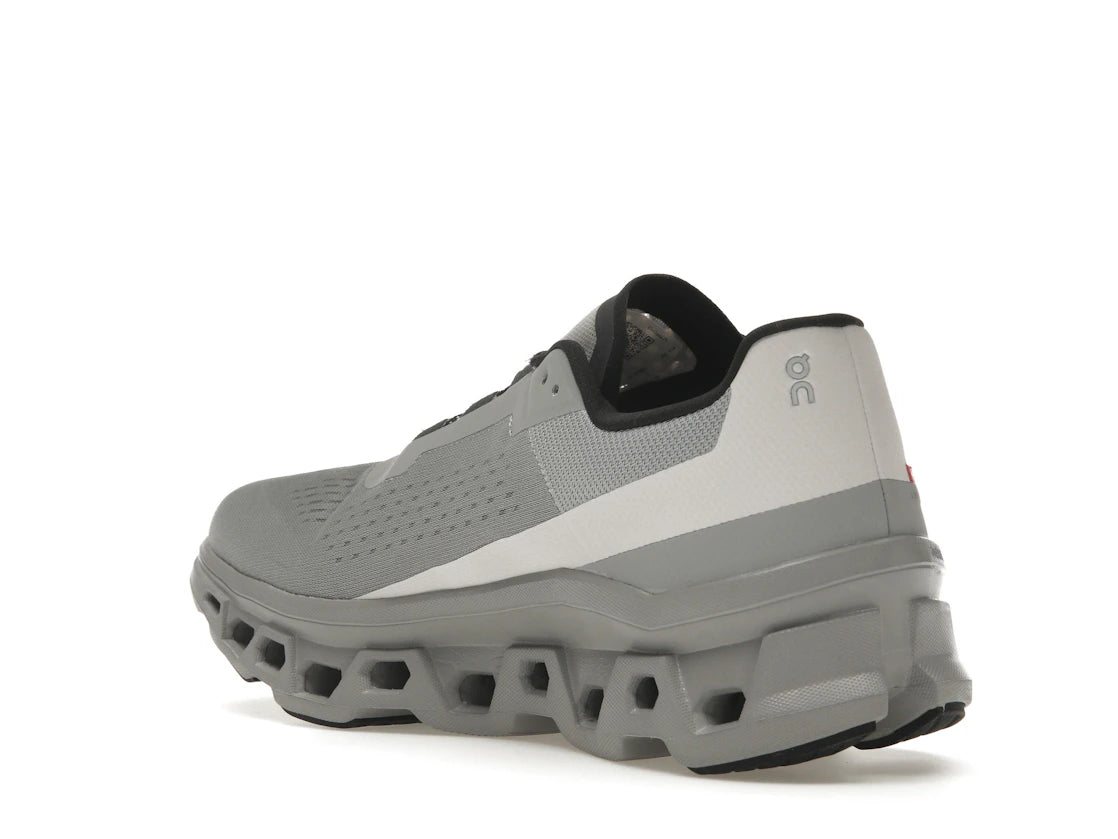 On Running Cloudmonster Alloy Silver - vue secondaire B
