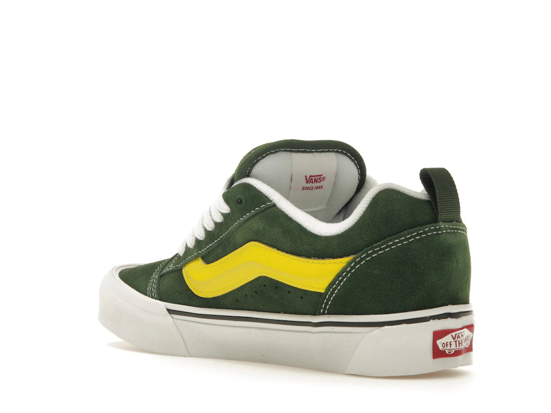 Vans Knu Skool Green Yellow - vue secondaire B