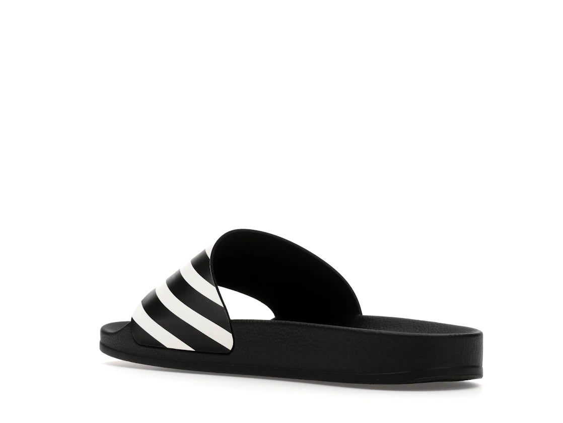 OFF-WHITE Diag Slider Black White - vue secondaire B