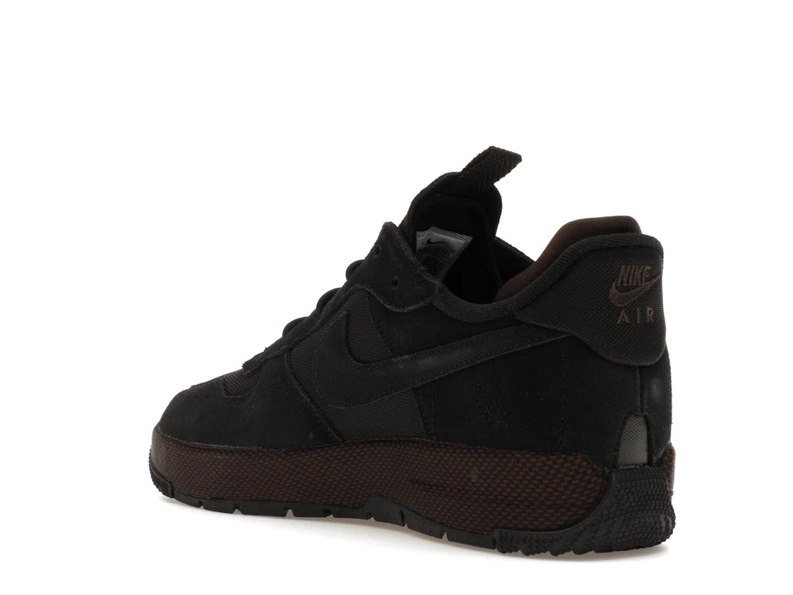 Nike Air Force 1 Wild Low Black Velvet Brown (Women's) - vue secondaire B