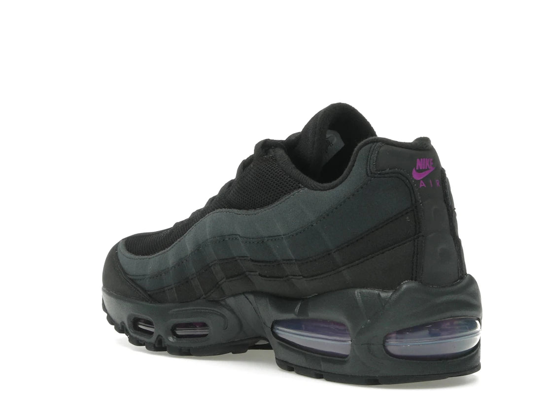 Nike Air Max 95 OG Big Bubble Black Vivid Purple - vue secondaire B