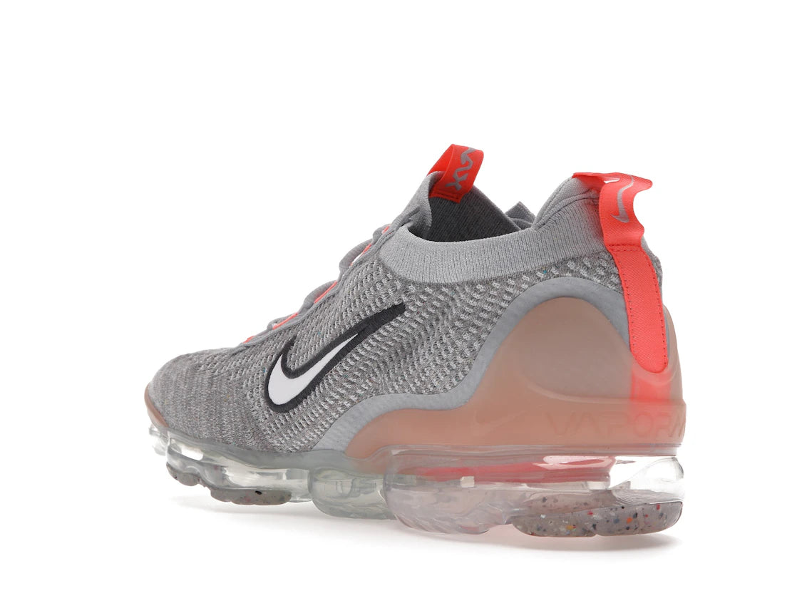 Nike Air VaporMax 2021 FK Grey Fog Bright Mango - vue secondaire B