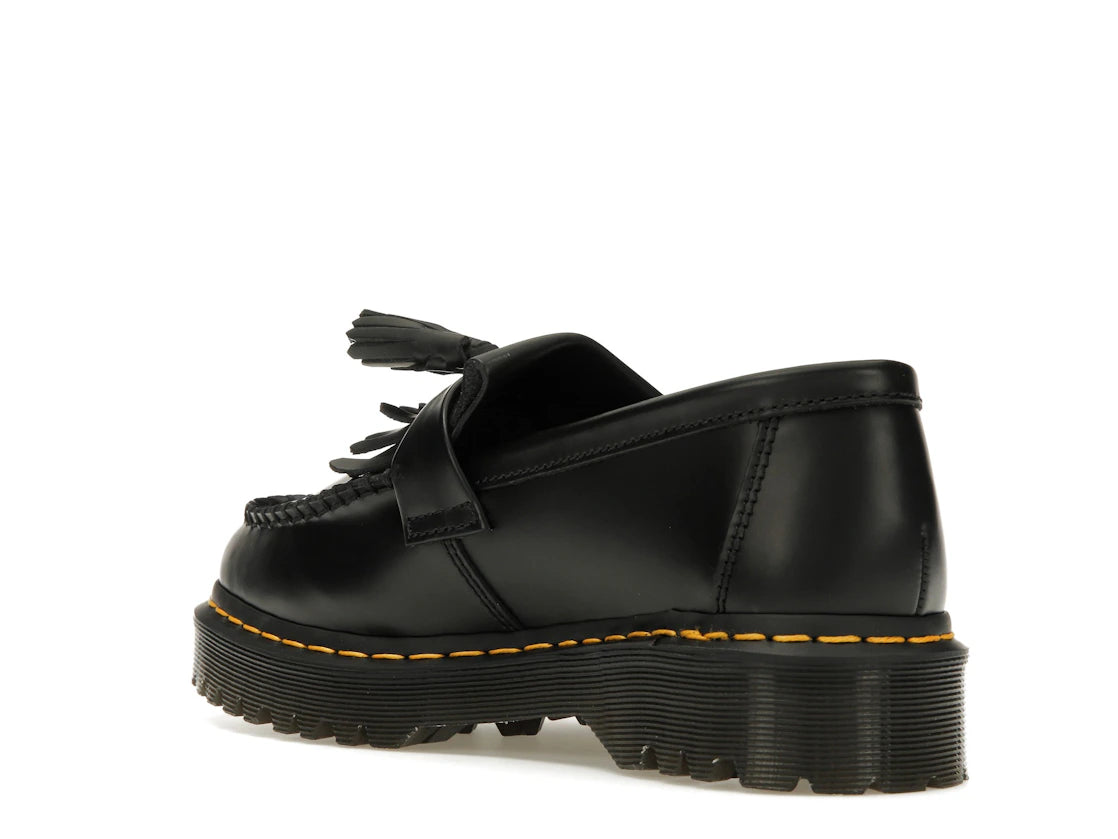 Dr. Martens Adrian Smooth Leather Tassel Loafer Black - vue secondaire B
