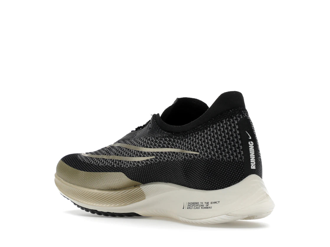 Nike Streakfly Black Metallic Gold Grain - vue secondaire B