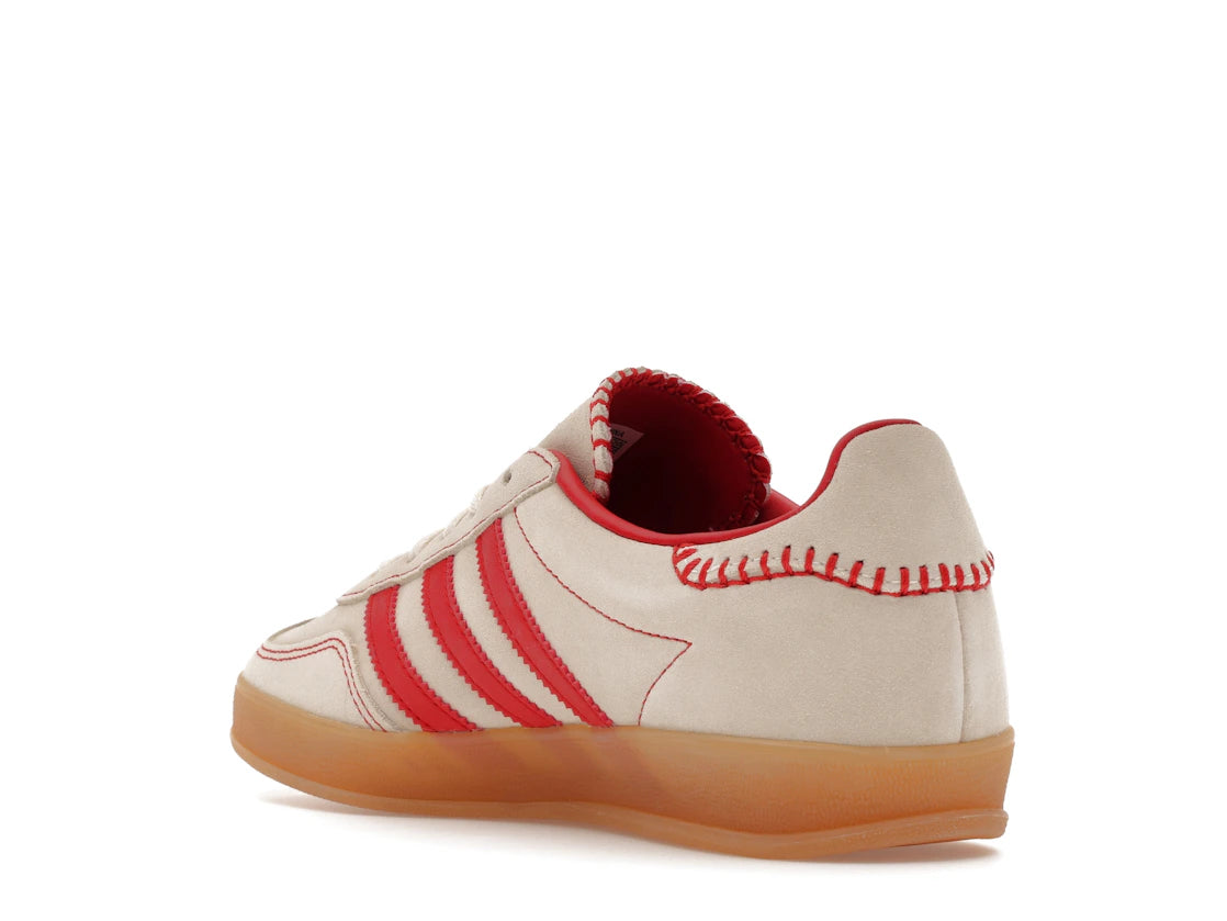 adidas Gazelle Indoor Beige Better Scarlet (Women's) - vue secondaire B