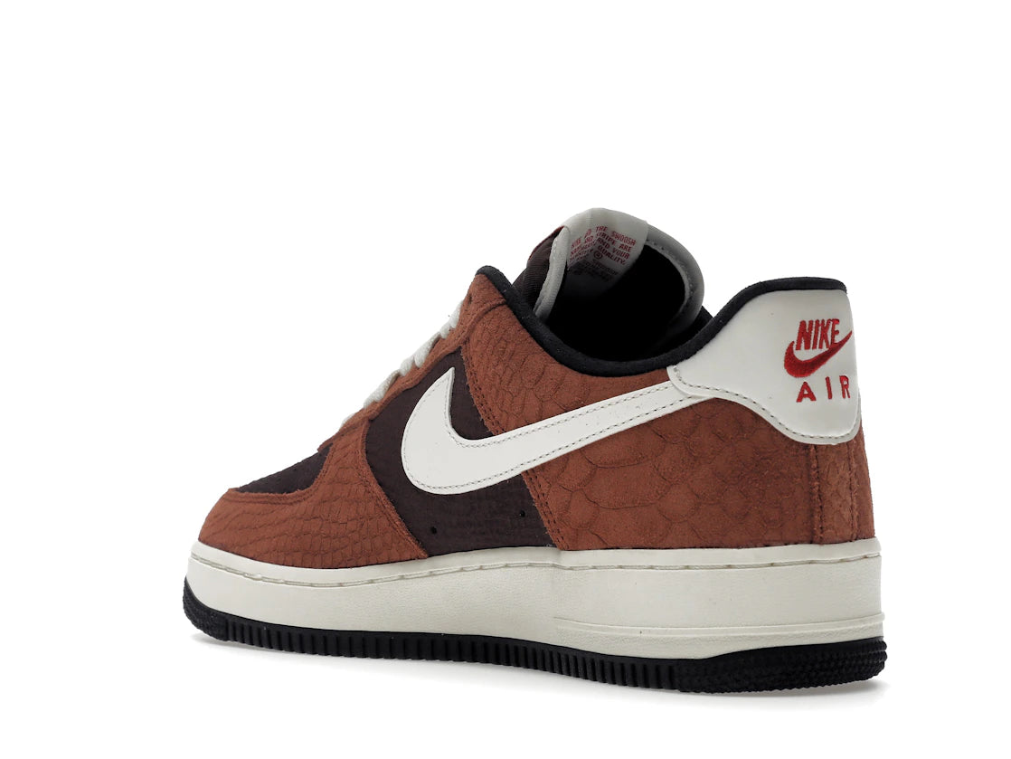 Nike Air Force 1 Low Red Bark - vue secondaire B