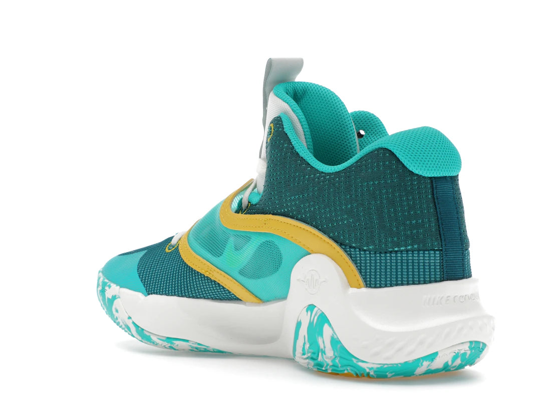 Nike KD Trey 5 X Clear Jade Sulphur - vue secondaire B
