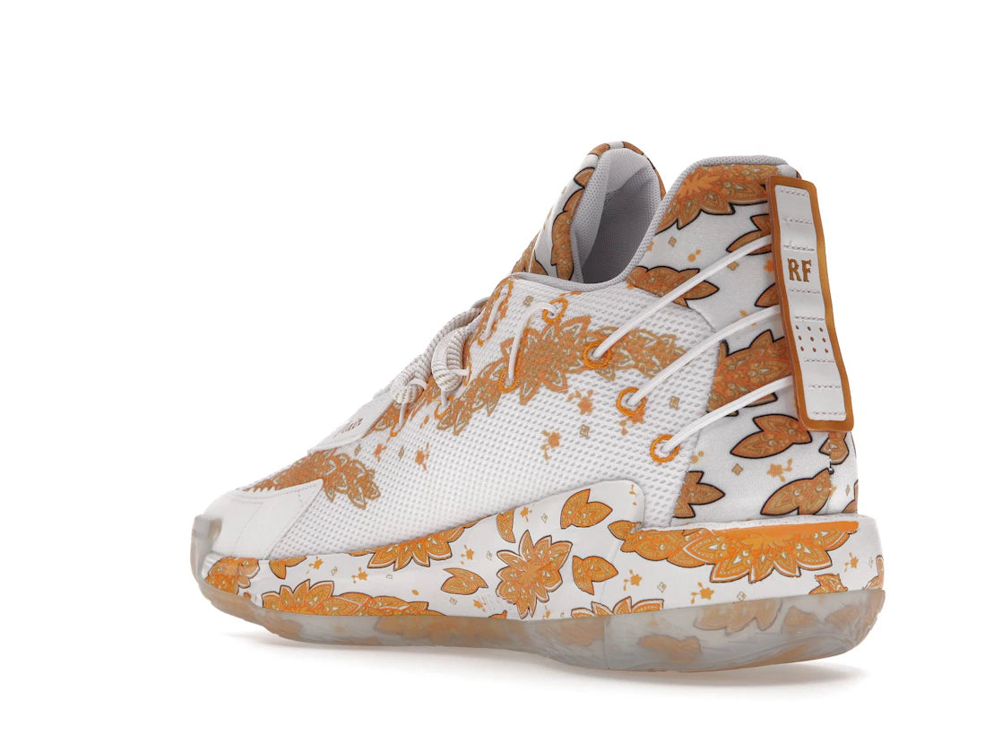adidas Dame 7 Ric Flair White - vue secondaire B