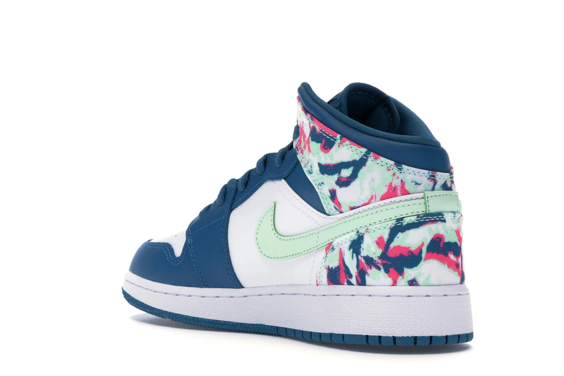 Jordan 1 Mid Paint Stroke (GS) - vue secondaire B