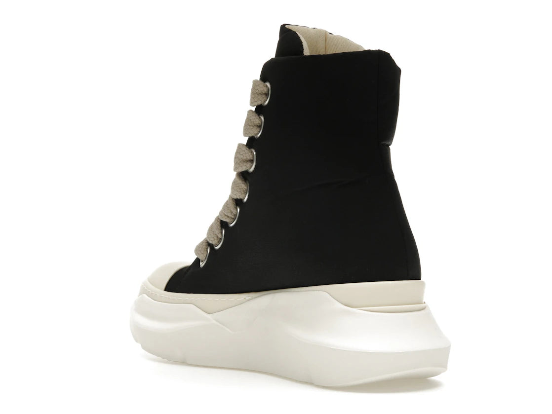 Rick Owens Porterville DRKSHDW Jumbo Laced Abstract High Black Milk - vue secondaire B