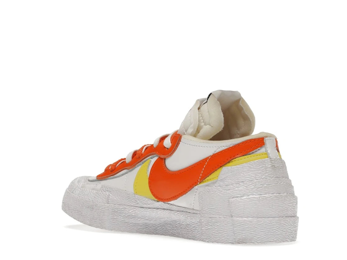 Nike Blazer Low sacai White Magma Orange - vue secondaire B