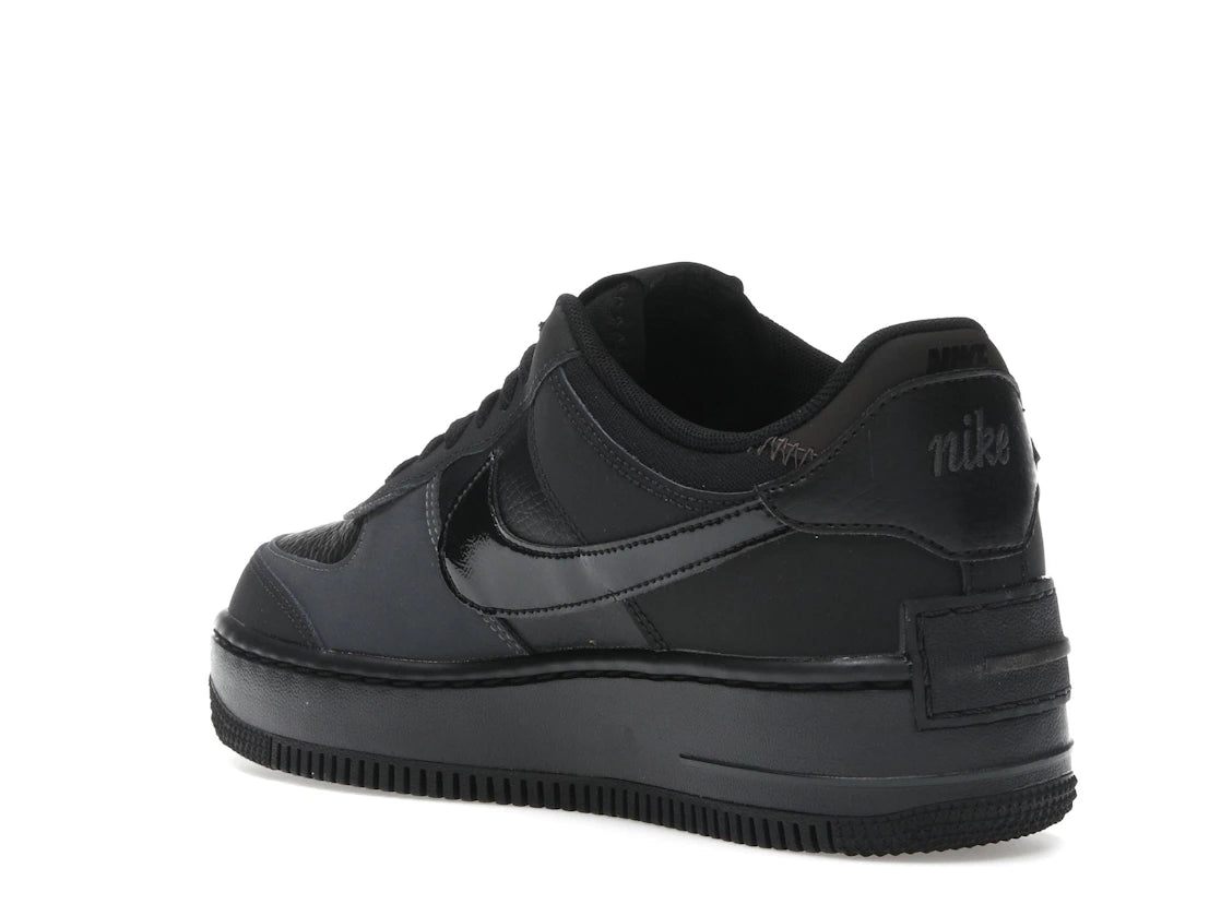 Nike Air Force 1 Low Shadow Triple Black (Women's) - vue secondaire B
