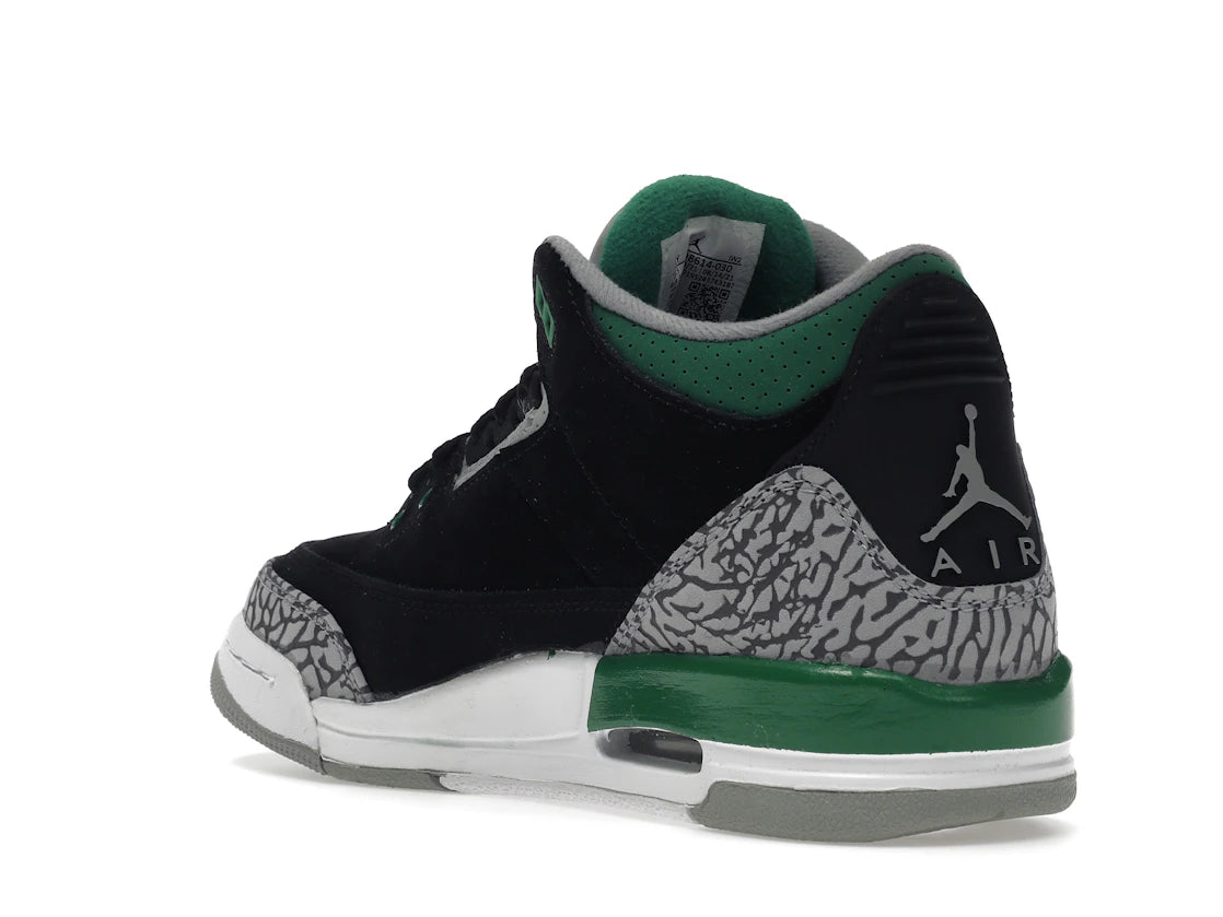Jordan 3 Retro Pine Green (GS) - vue secondaire B