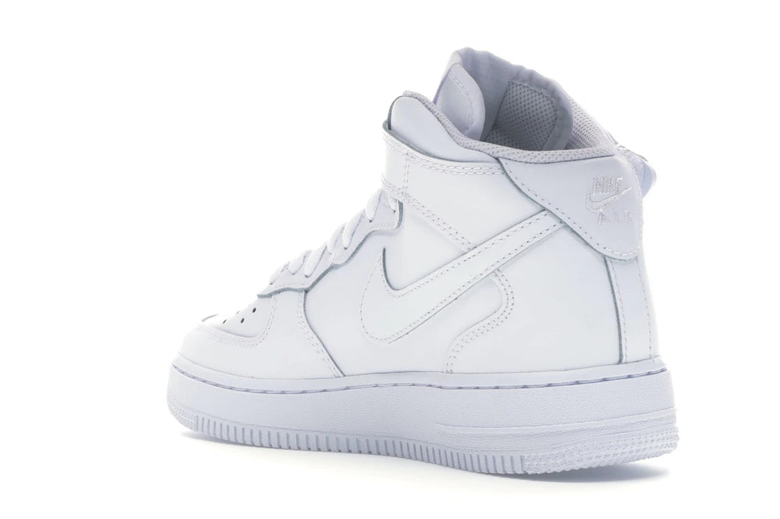 Nike Air Force 1 Mid White (GS) - vue secondaire B