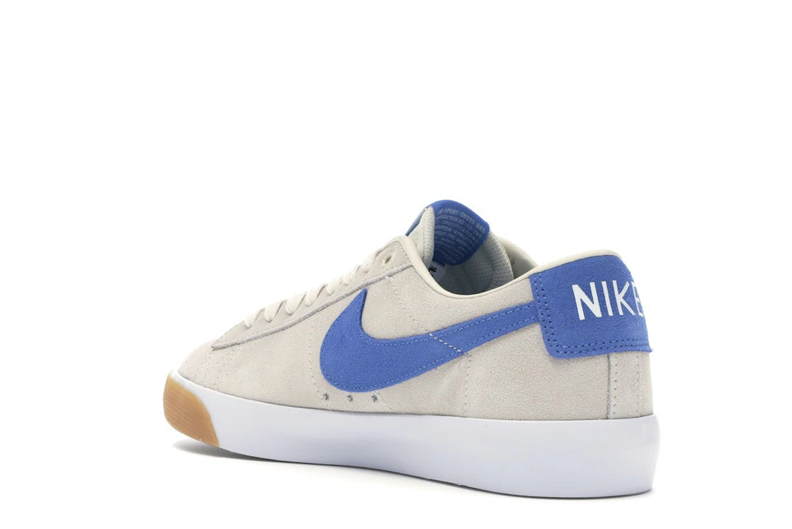 Nike SB Blazer Low Pale Ivory Pacific Blue - vue secondaire B