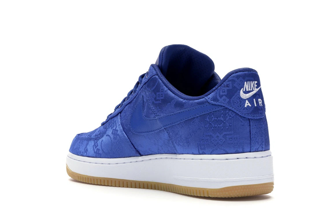 Nike Air Force 1 Low CLOT Blue Silk - vue secondaire B