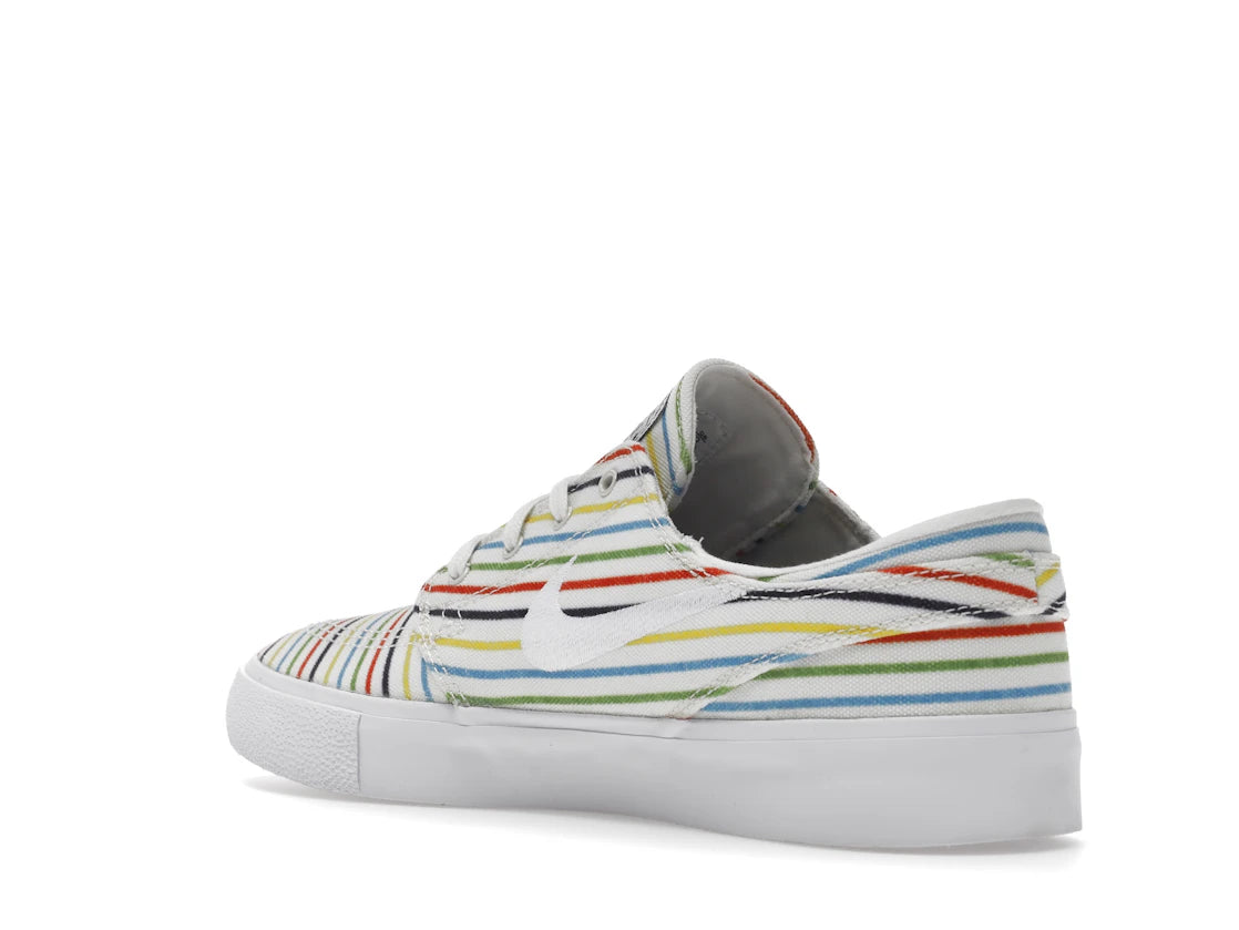 Nike SB Zoom Stefan Janoski Canvas Multi-Color Pinstripes - vue secondaire B