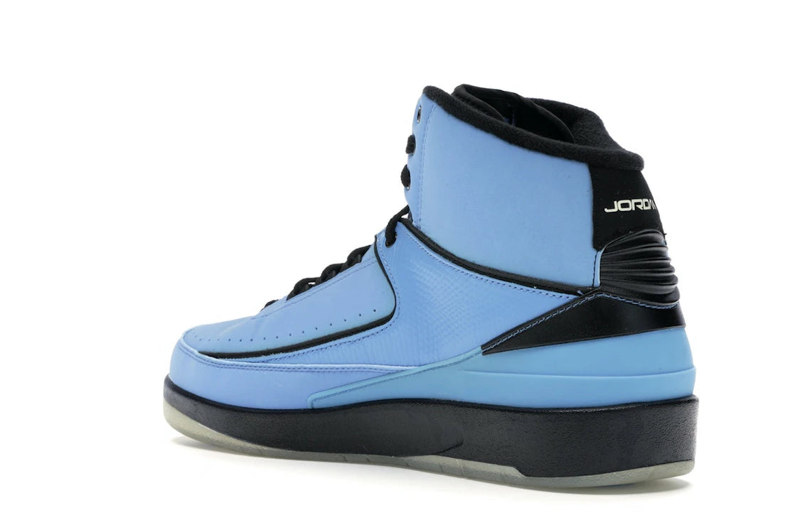 Jordan 2 Retro QF Univ. Blue Black (2010) - vue secondaire B