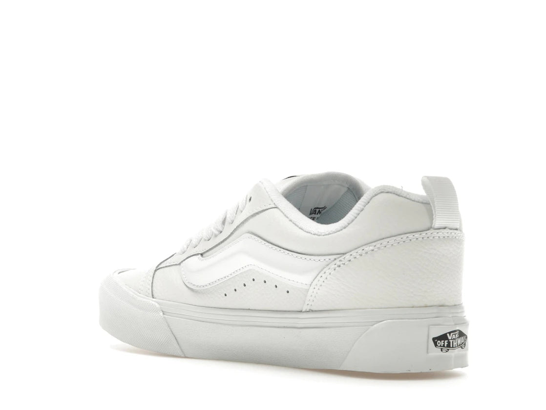Vans Knu Skool True White Leather - vue secondaire B