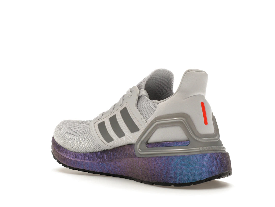 adidas Ultra Boost 20 Dash Grey Blue Violet (Women's) - vue secondaire B