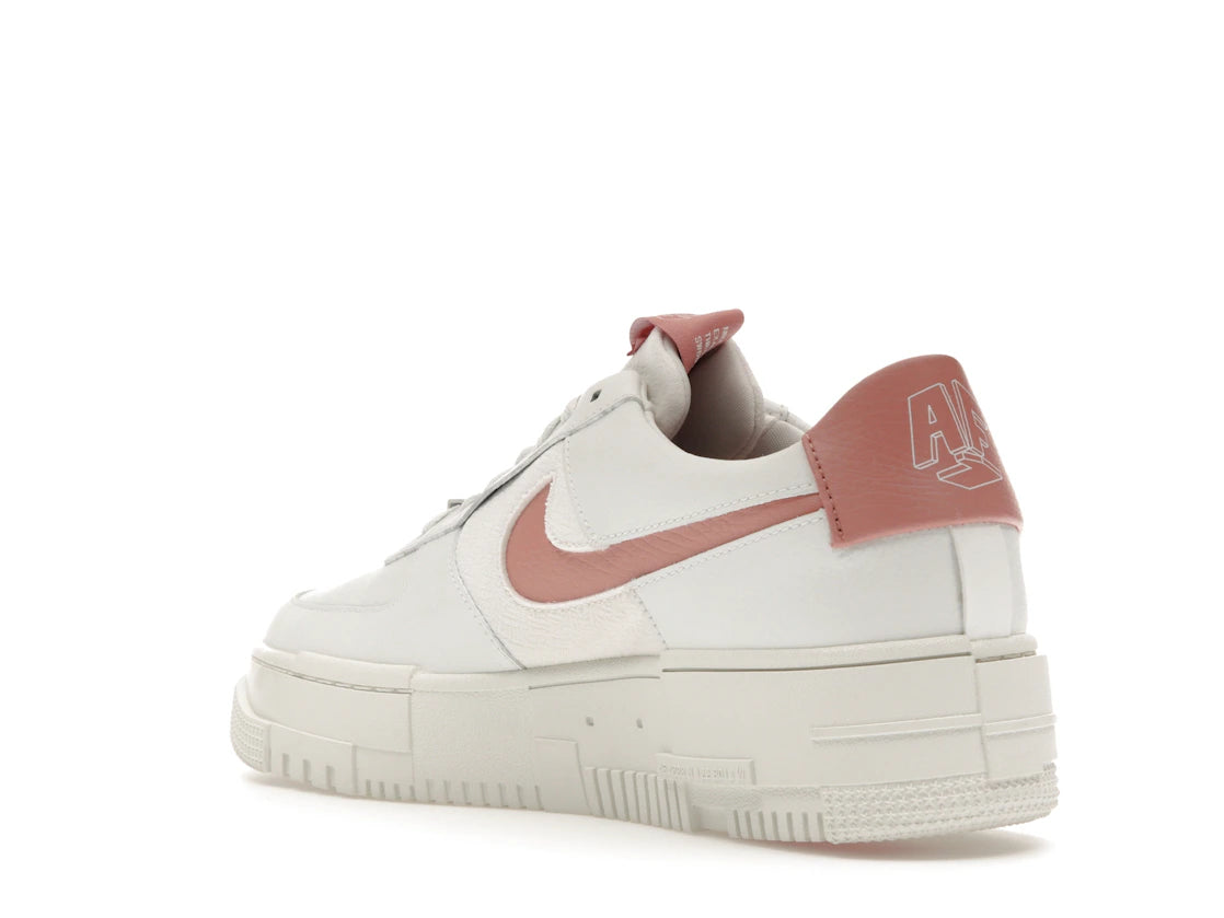 Nike Air Force 1 Low Pixel White Rust Pink (Women's) - vue secondaire B