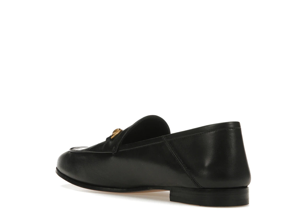 Gucci Horsebit Slip On Loafer Black Leather - vue secondaire B