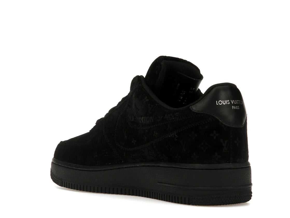 Louis Vuitton Nike Air Force 1 Low By Virgil Abloh Black - vue secondaire B