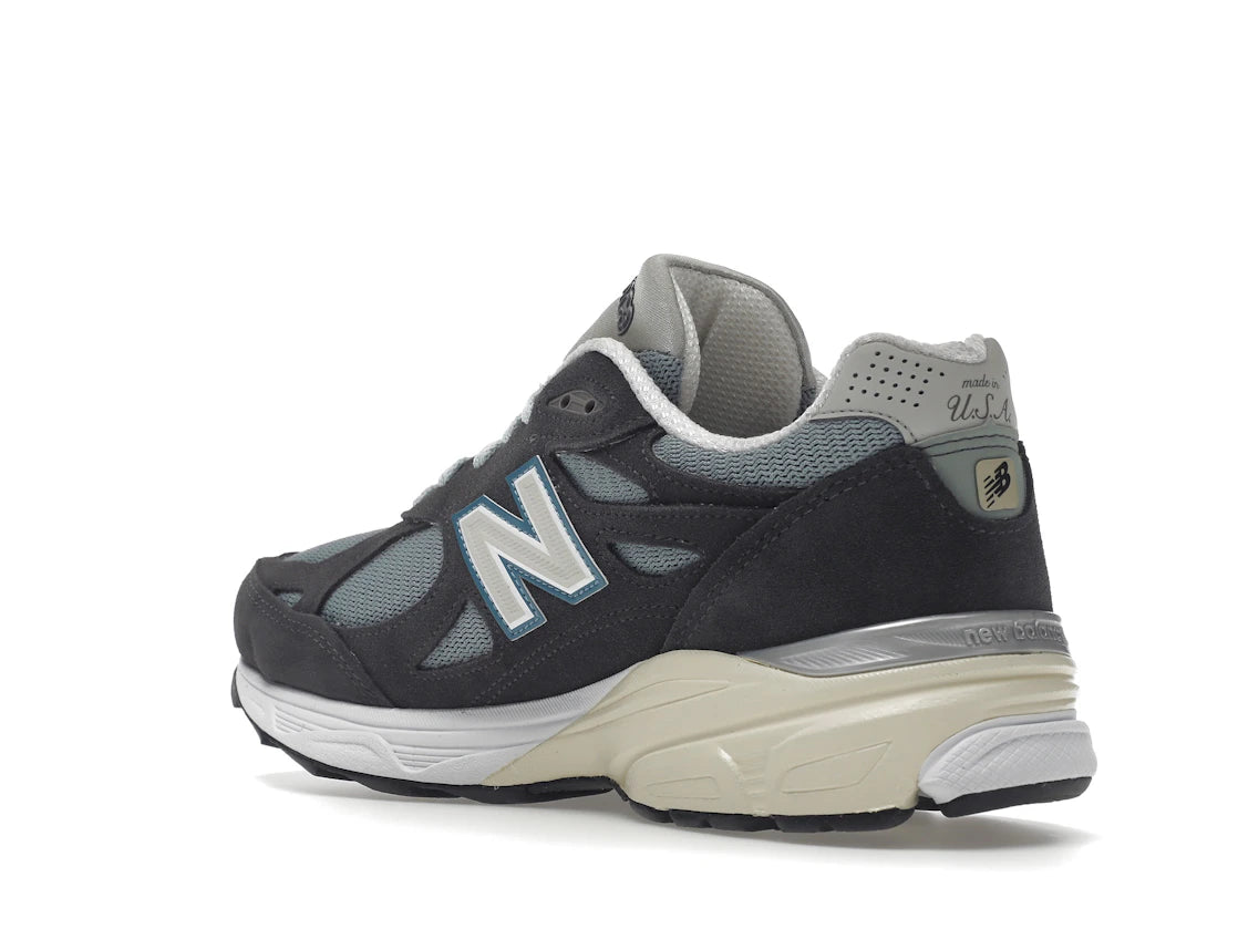 New Balance 990v3 MiUSA Kith Steel Blue - vue secondaire B