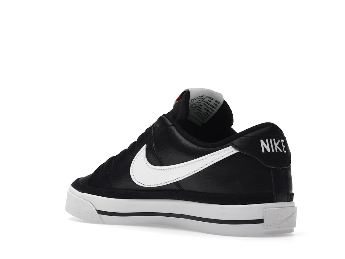 Nike Court Legacy Next Nature Black White (Women's) - vue secondaire B