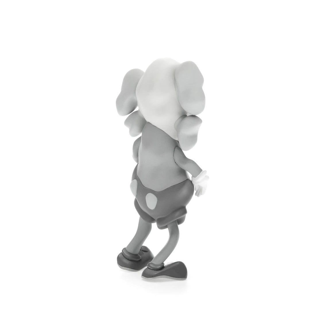 KAWS Robert Lazzarini Companion Vinyl Figure Grey - vue secondaire B
