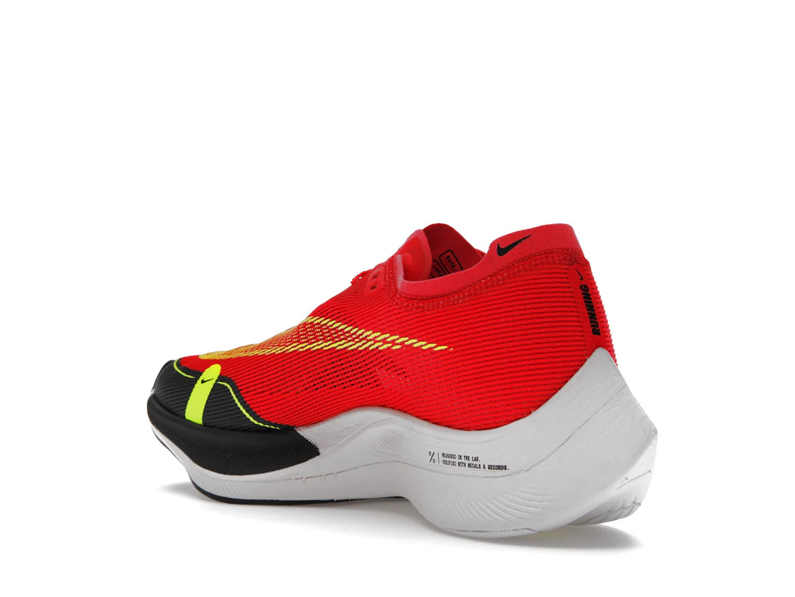 Nike ZoomX Vaporfly Next% 2 Siren Red Dark Smoke Grey - vue secondaire B