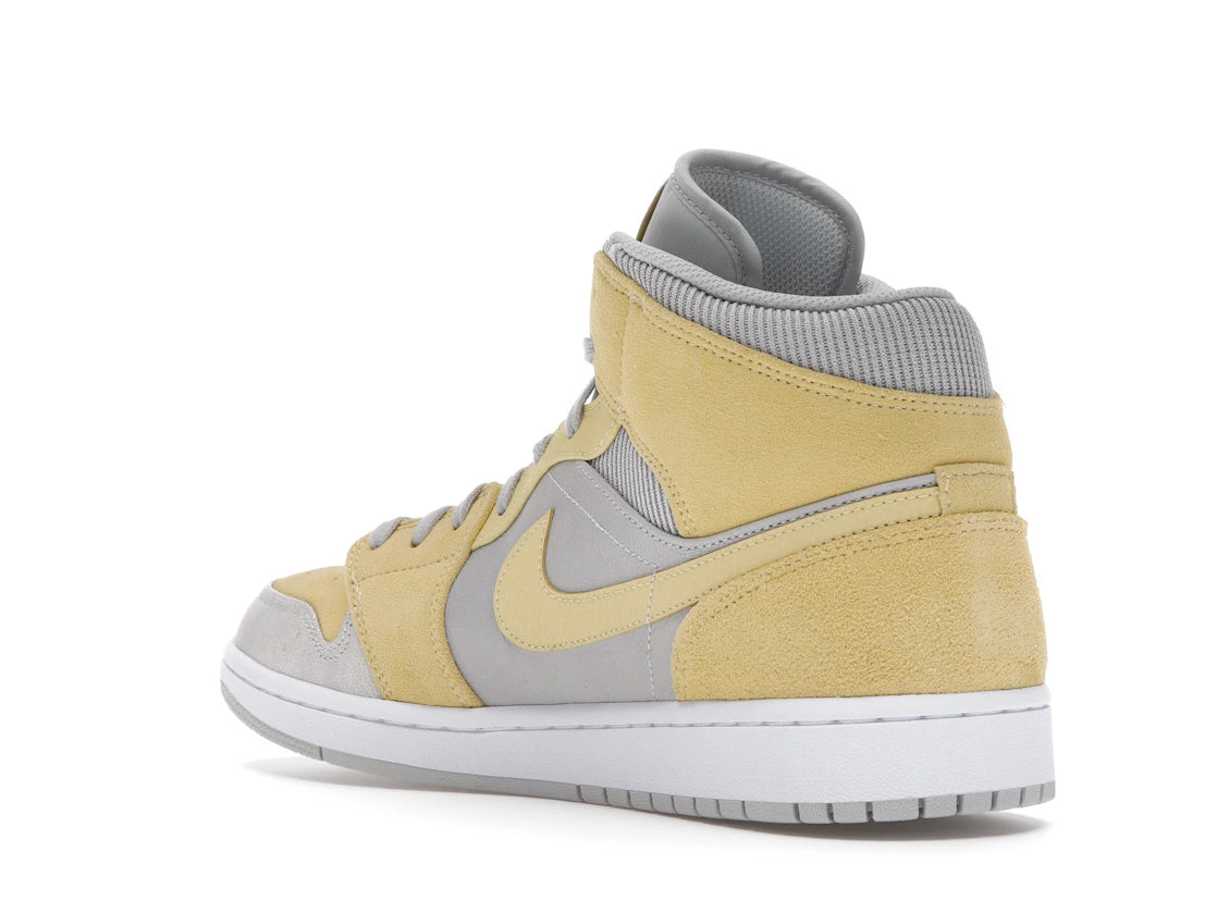 Jordan 1 Mid Mixed Textures Yellow - vue secondaire B